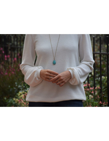 Téthys Sweater Pattern - Anna Rose Patterns