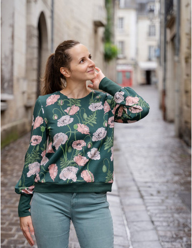 Téthys Sweater Pattern - Anna Rose Patterns
