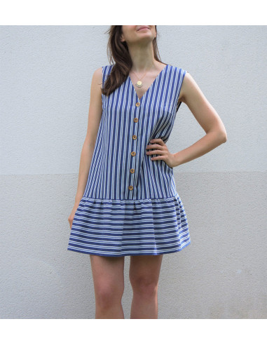 Volute Dress Pattern - Anna Rose Patterns