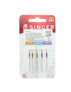 Set of 5 assorted Singer needles