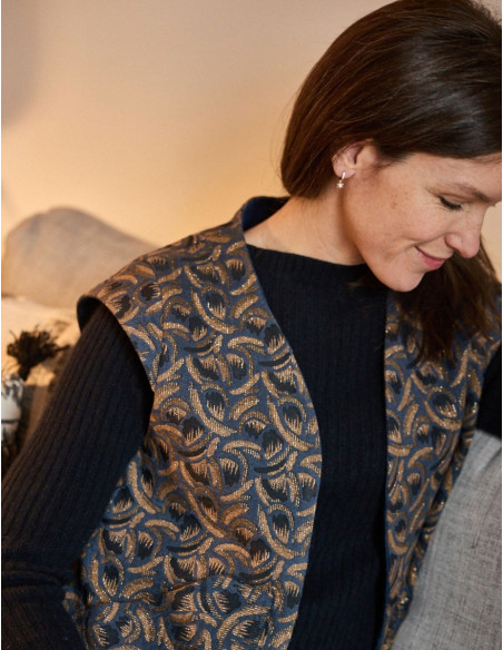 Berger vest or jacket pattern - Atelier Scämmit