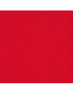 Solid cotton fabric patchwork Kona - Red