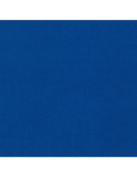 Solid cotton patchwork fabric Kona - Royal