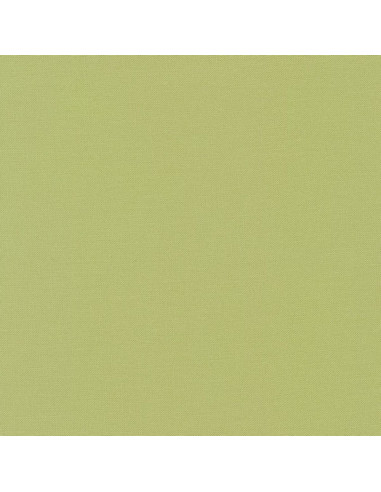 Solid cotton fabric patchwork Kona - Tarragon