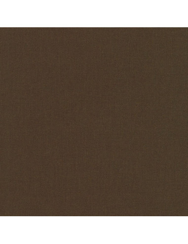 Kona Solid Cotton Patchwork Fabric - Chocolate