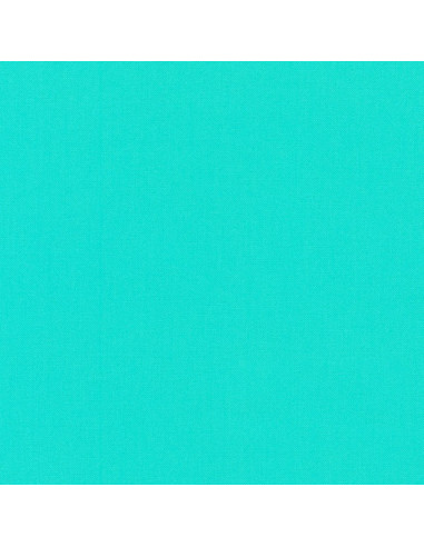 Solid cotton patchwork fabric Kona - Pool