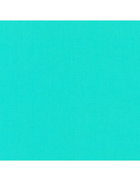 Solid cotton patchwork fabric Kona - Pool