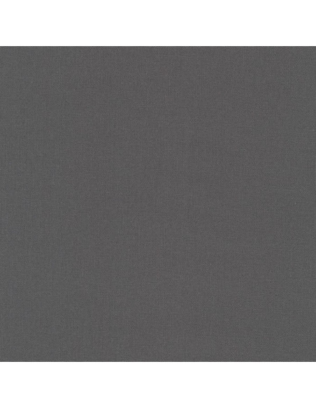 Solid cotton fabric patchwork Kona - Coal