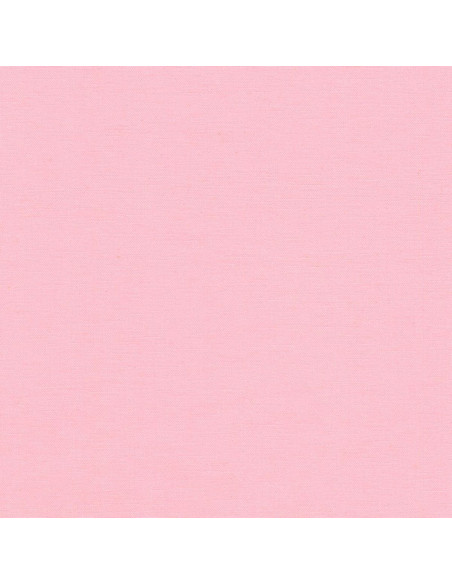 Kona solid cotton patchwork fabric - Baby Pink