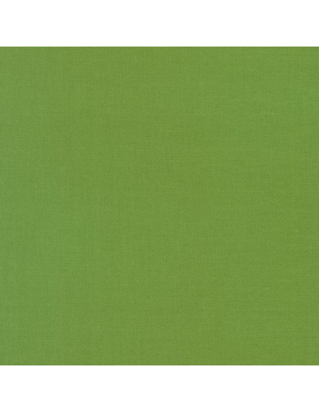 Solid cotton patchwork fabric Kona - Grass Green