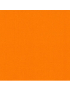 Solid cotton patchwork fabric Kona - Orange