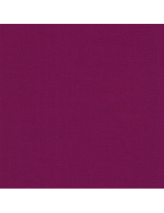 Solid cotton fabric patchwork Kona - Berry