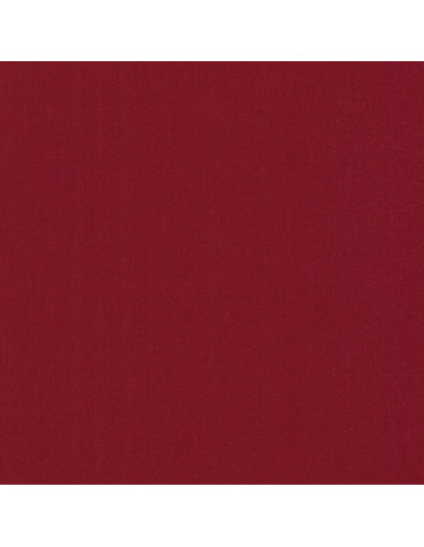 Solid cotton fabric patchwork Kona - Crimson