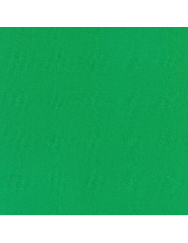 Solid cotton fabric patchwork Kona - Clover