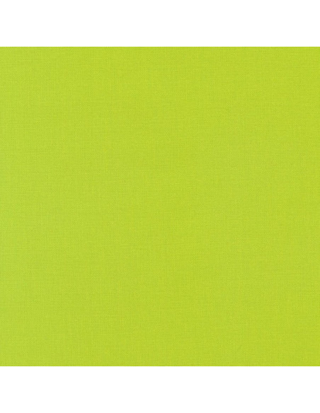 Solid cotton patchwork fabric Kona - Chartreuse