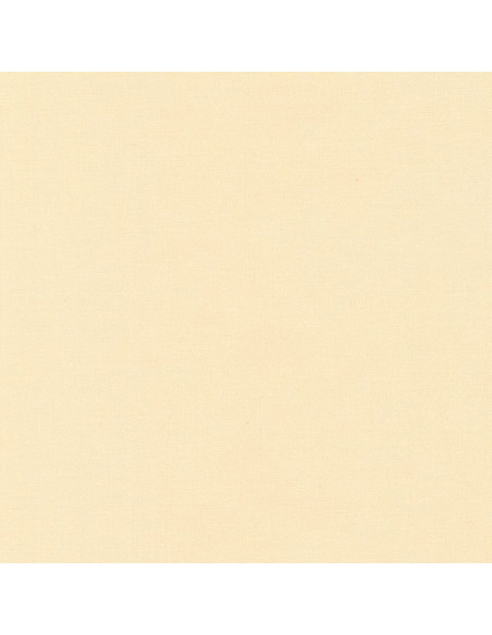 Kona solid cotton fabric patchwork - Eggshell