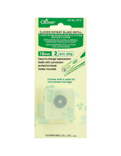 2 replacement blades for Clover cutter - 18 mm