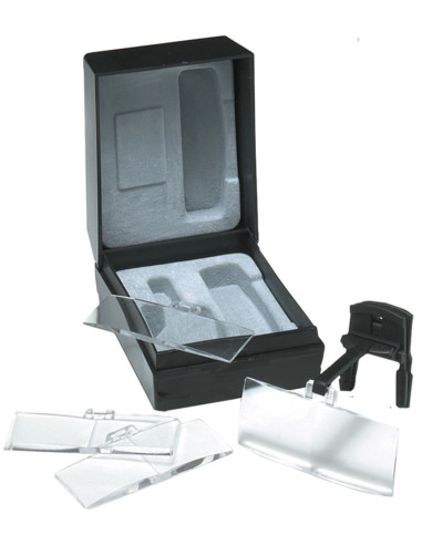 Daylight magnifying glasses for glasses