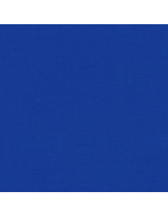 Solid cotton fabric patchwork Kona - Ocean