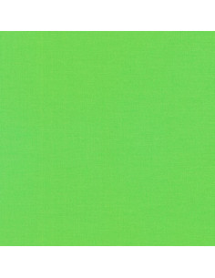 Solid cotton fabric patchwork Kona - Sour Apple