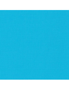 Solid cotton patchwork fabric Kona - Peacock