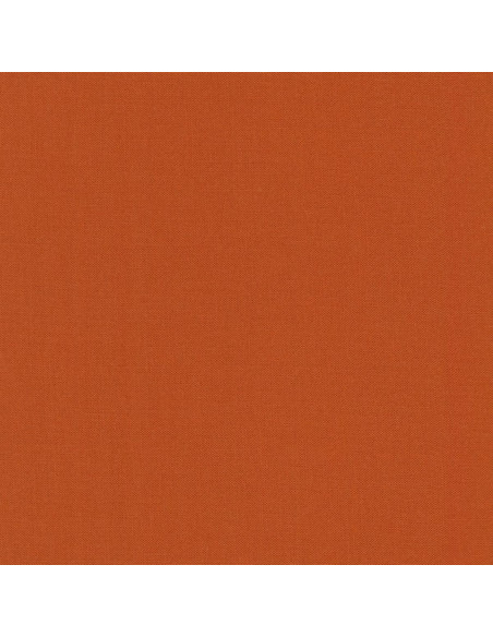 Solid cotton fabric patchwork Kona - Spice