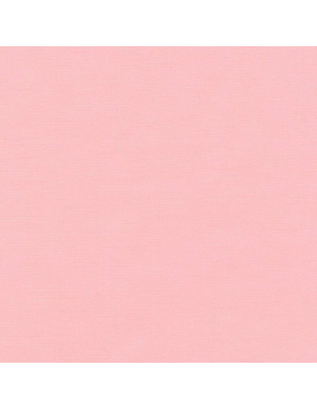 Solid cotton fabric patchwork Kona - Pink