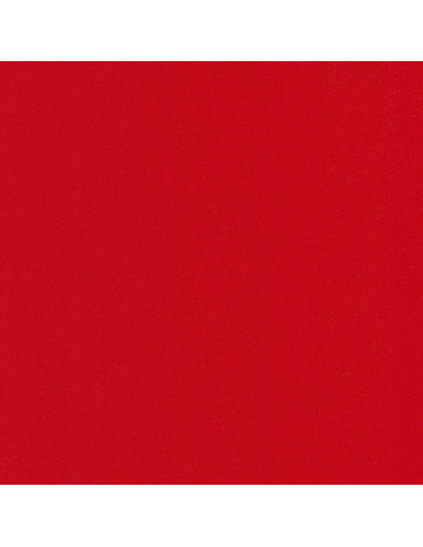 Solid cotton fabric patchwork Kona - Chinese Red