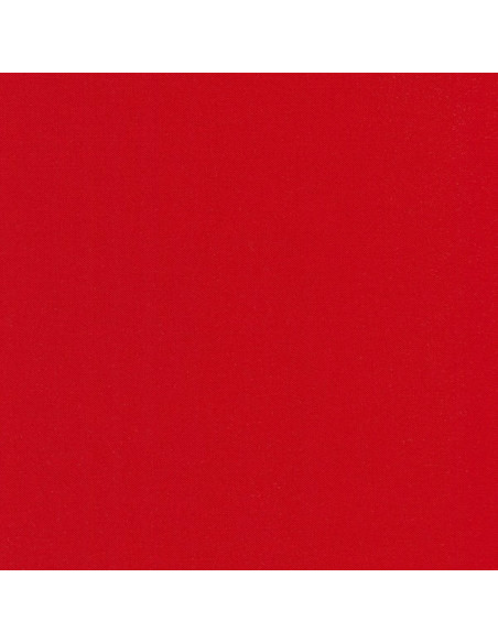 Solid cotton fabric patchwork Kona - Chinese Red
