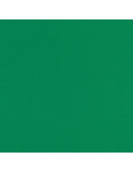 Solid cotton fabric patchwork Kona - Holly