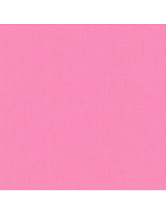 Solid cotton fabric patchwork Kona - Candy Pink