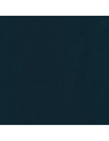 Solid cotton patchwork fabric Kona - Indigo