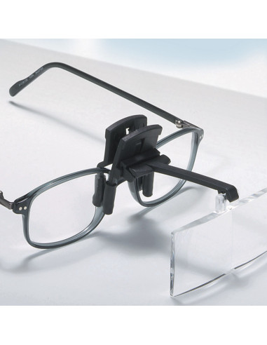 Daylight magnifying glasses for glasses