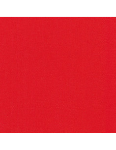 Solid cotton fabric patchwork Kona - Poppy