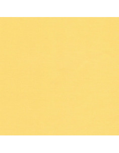 Solid cotton fabric patchwork Kona - Lemon