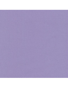 Solid cotton patchwork fabric Kona - Lavender