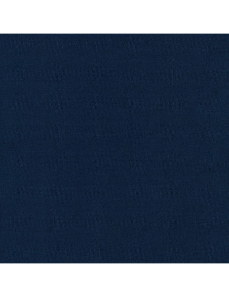Solid cotton fabric patchwork Kona - Nautical