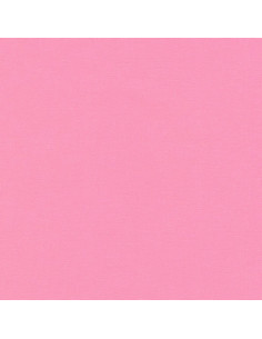 Solid cotton fabric patchwork Kona - Carnation