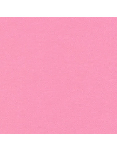 Solid cotton fabric patchwork Kona - Carnation