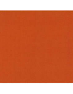 Solid cotton patchwork fabric Kona - Terracotta