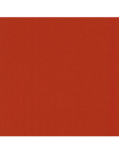 Solid cotton patchwork fabric Kona - Paprika