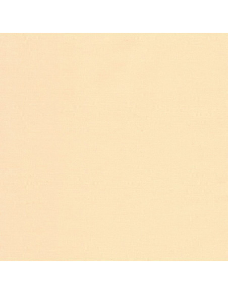 Kona Solid Cotton Fabric Patchwork - Cream