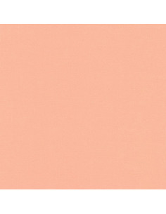 Solid cotton fabric patchwork Kona - Peach
