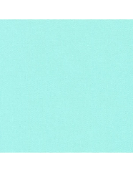 Kona Solid Cotton Fabric Patchwork - Aqua
