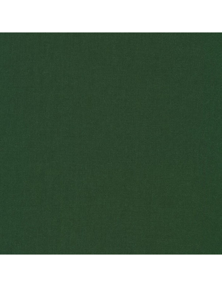 Solid cotton fabric patchwork Kona - Hunter Green