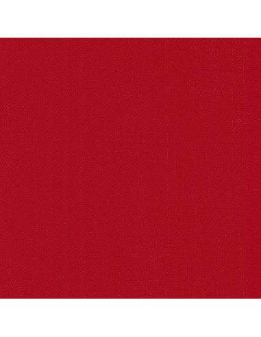 Solid cotton fabric patchwork Kona - Ruby