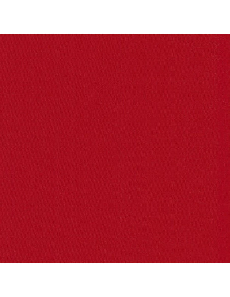 Solid cotton fabric patchwork Kona - Ruby