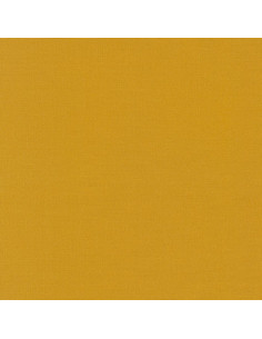 Solid cotton fabric patchwork Kona - Curry