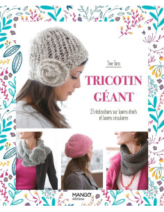 Giant knitting spool book