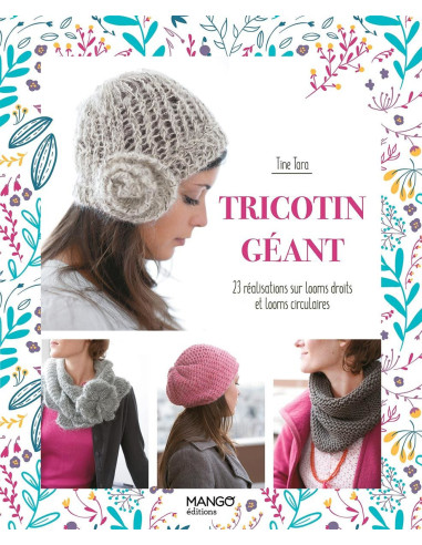 Giant knitting spool book